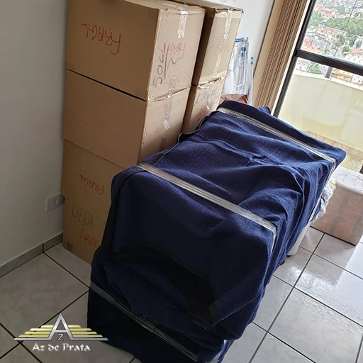 Serviço de transporte para itens sensíveis